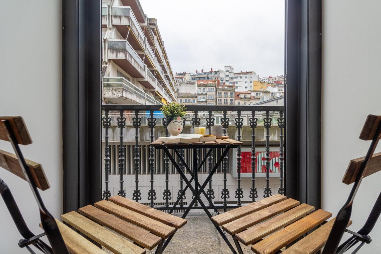 El Balcon De Progreso Apartment Vigo Bagian luar foto